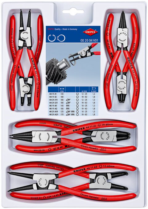 00 20 04 V01<br>Set of Circlip Pliers