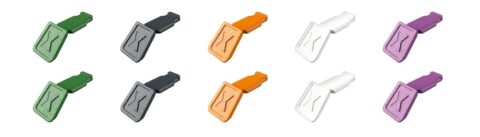 00 61 10 C V02<br>ColorCode Clips colour mix 2 (10 pieces)
