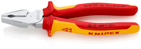 02 06 200<br>High Leverage Combination Pliers
