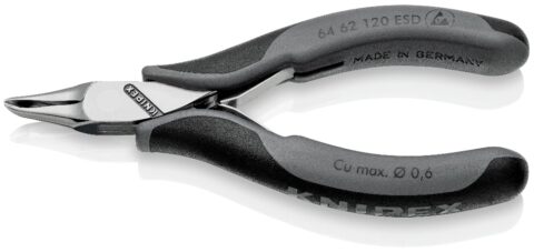 64 62 120 ESD<br>Electronics End Cutting Nippers ESD