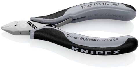 77 42 115 ESD<br>Electronics Diagonal Cutters ESD