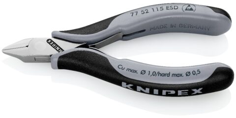 77 52 115 ESD<br>Electronics Diagonal Cutters ESD