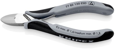 77 82 130 ESD<br>Electronics Diagonal Cutters ESD