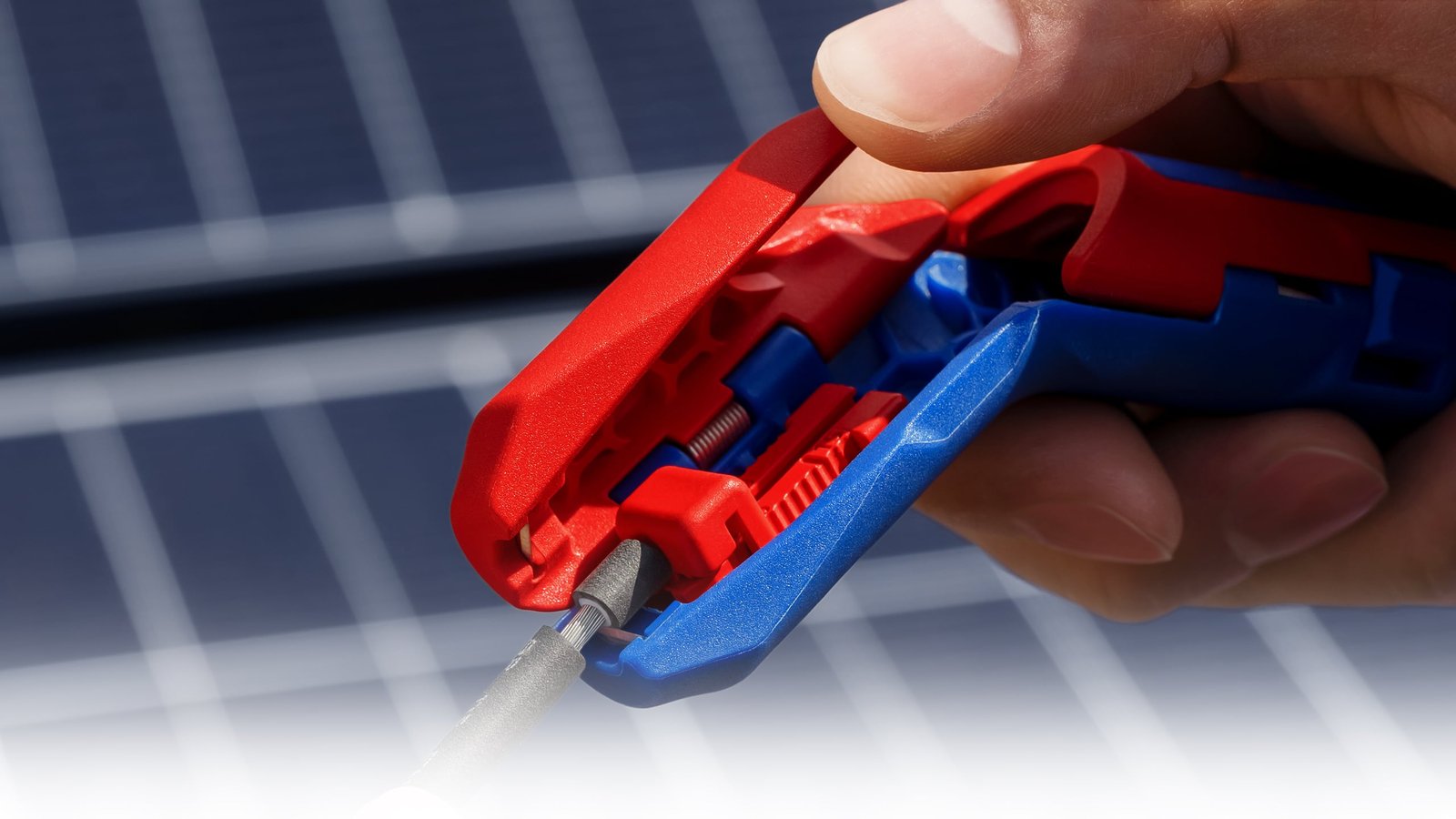 KNIPEX photovoltaic stripping tool